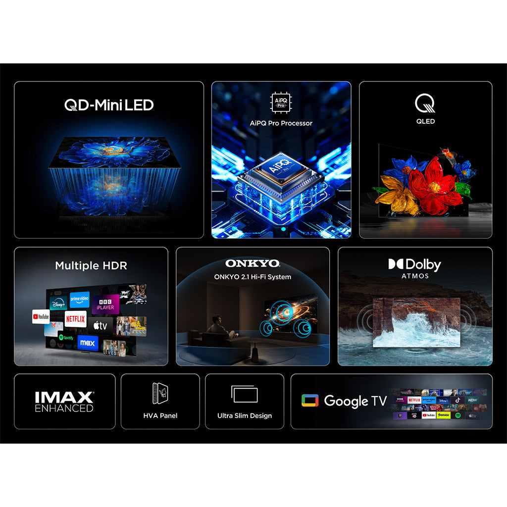 TCL 50C6KS 50" 4K UHD QD-Mini LED TV
