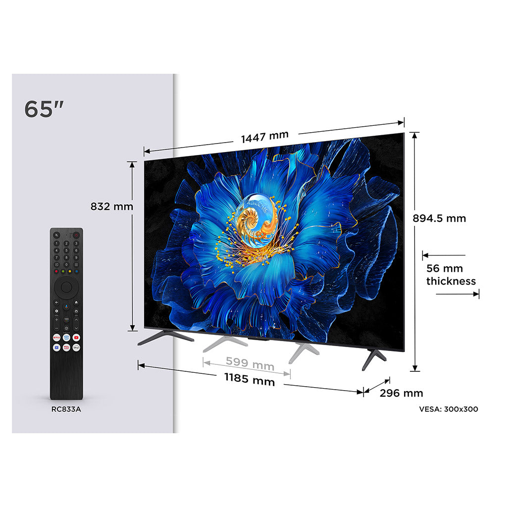 TCL 65C6KS 65" 4K UHD QD-Mini LED TV