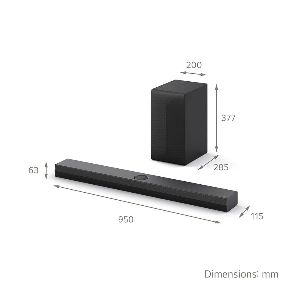 LG US70TY 3.1.1ch Dolby Atmos / DTS:X Soundbar
