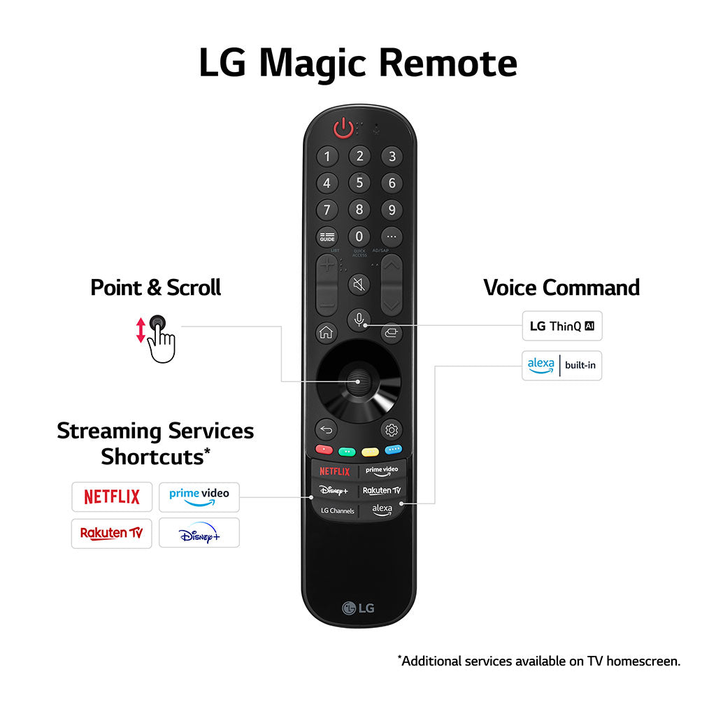 LG OLED83C34LA 83" 4K OLED evo TV