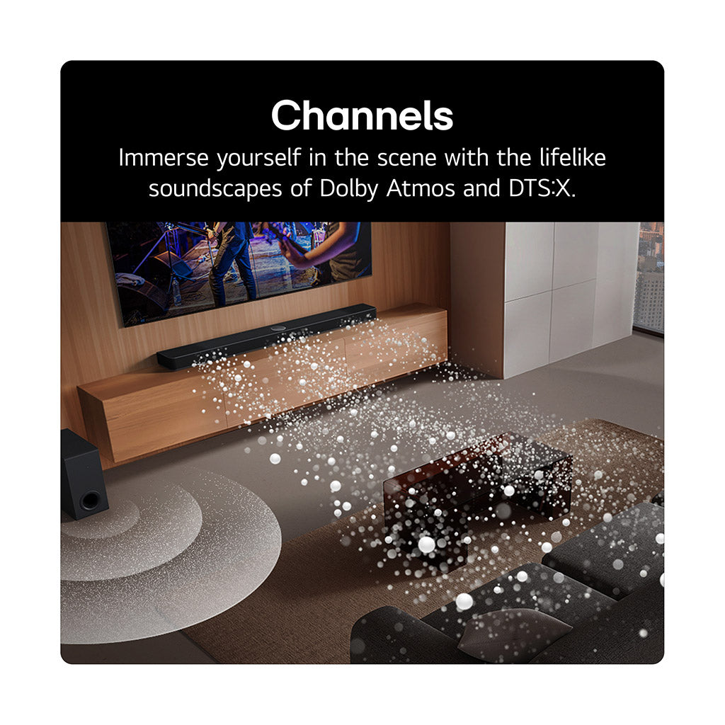 LG USG10TY 3.1ch Dolby Atmos / DTS:X Soundbar