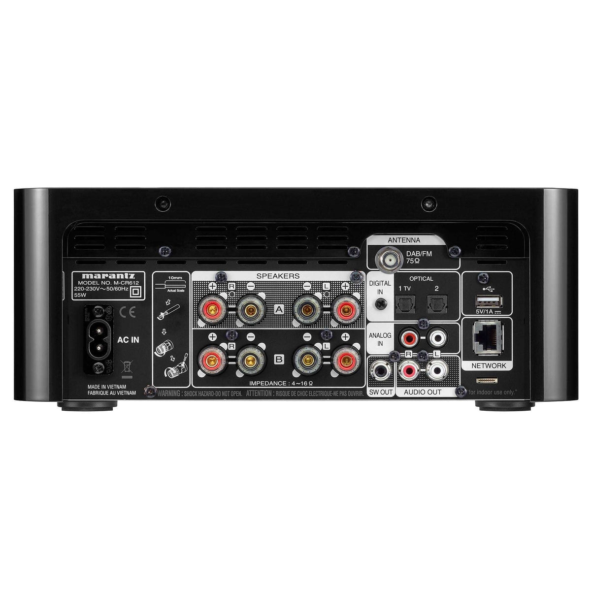 Marantz M-CR612 Melody X True Hi-Fi Network System