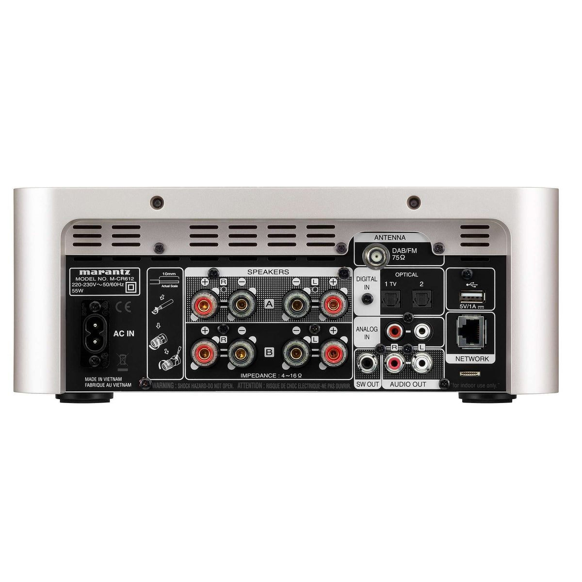 Marantz M-CR612 Melody X True Hi-Fi Network System