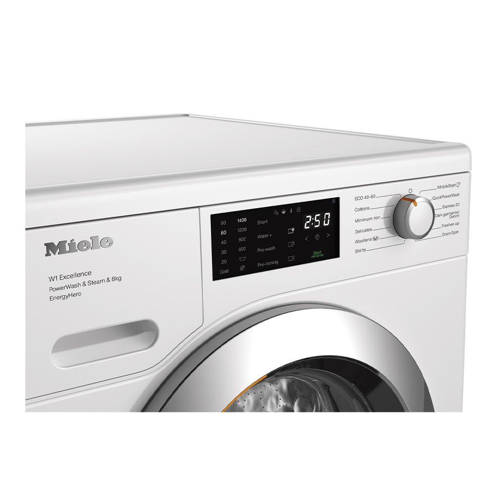 Miele WEE385 WCS Wash & Steam 8kg Washing Machine