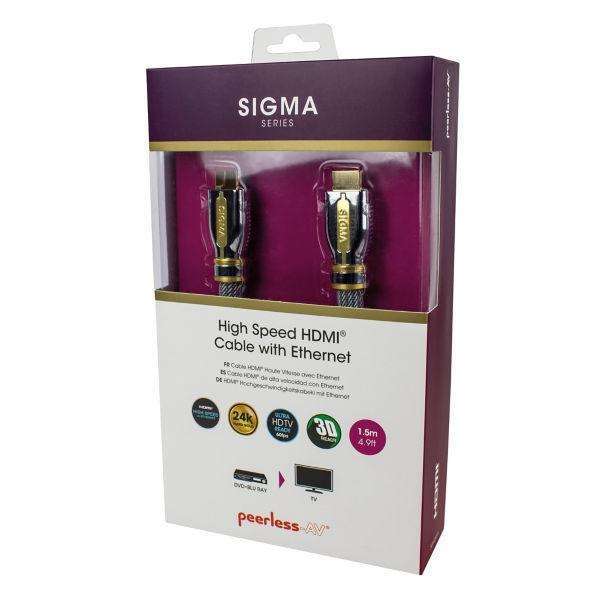 Sigma SG-HD015 1.5m High Speed 4K HDMI Cable with Ethernet - HDMI plug to HDMI plug