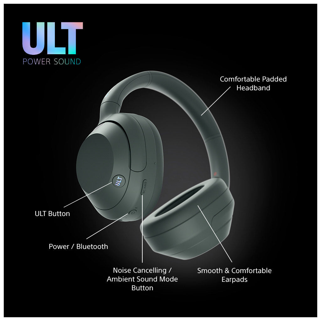 Sony ULT WEAR Noise Cancelling Headphones WH-ULT900