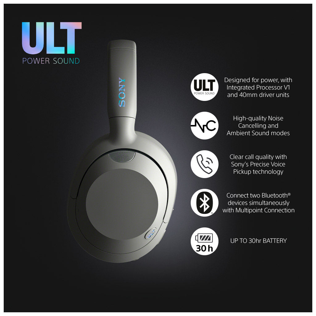 Sony ULT WEAR Noise Cancelling Headphones WH-ULT900