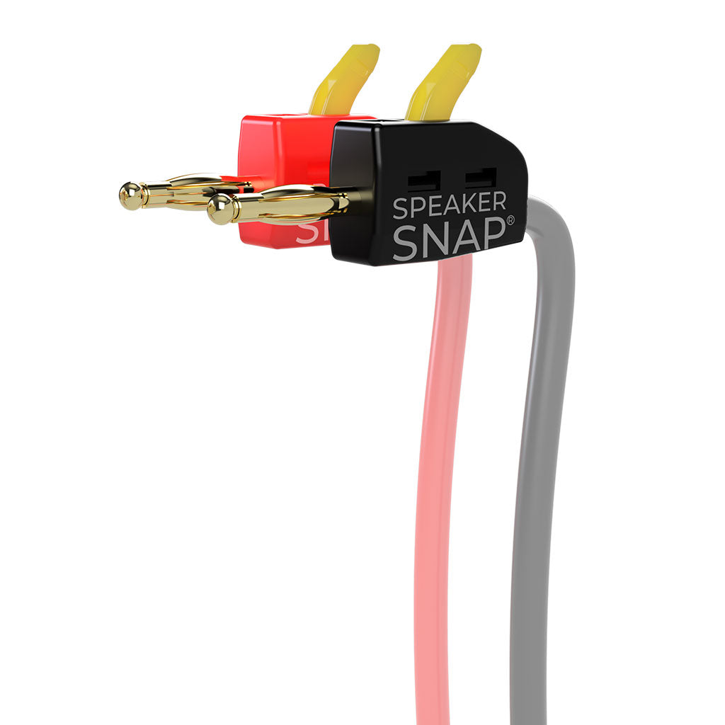 Speaker Snap Banana Plugs - 6 Pairs (12 Plugs)