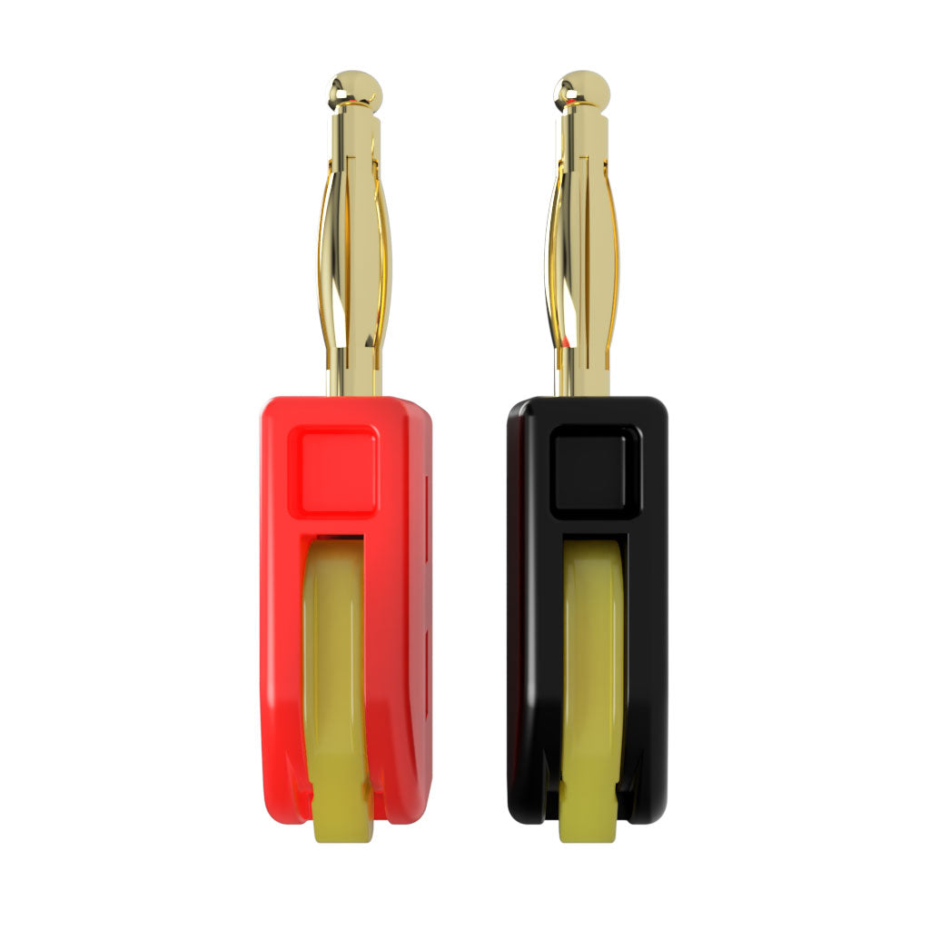 Speaker Snap Banana Plugs - 6 Pairs (12 Plugs)